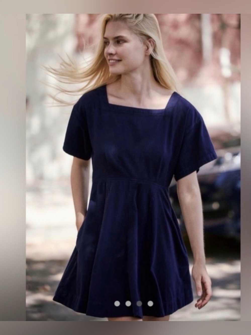 FREE PEOPLE Breezy Chic Mini Dress MED